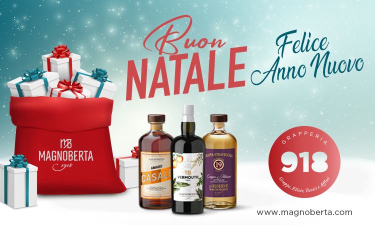 Buon Natale e Felice Anno Nuovo da Magnoberta e tutto il suo Staff!